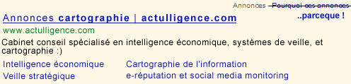 Actulligence, conseil en intelligence économique, cartographie et systèmes de veille